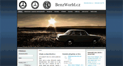 Desktop Screenshot of benzworld.cz