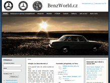 Tablet Screenshot of benzworld.cz