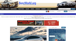 Desktop Screenshot of benzworld.org